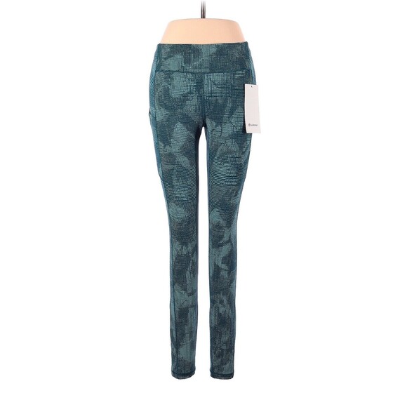 LULULEMON ATHLETICA Illusion Tidal Teal Speed Up Tight 28